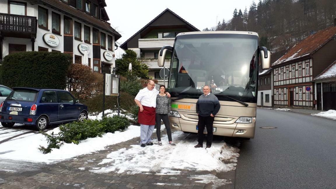Hotel Bergschlosschen Zorge エクステリア 写真